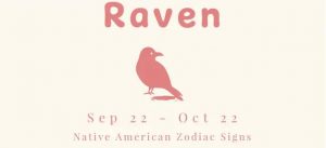 Raven Native American Zodiac Signs
